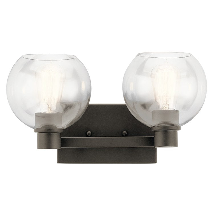 Harmony Two-Light Bathroom Vanity Fixture - Frankwebs