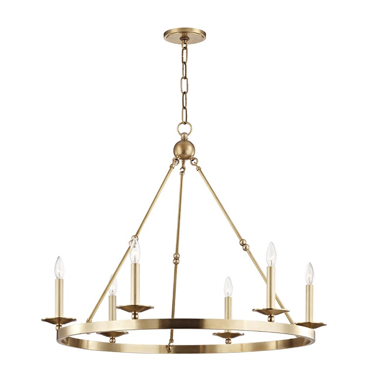 Allendale Six-Light Chandelier - Frankwebs