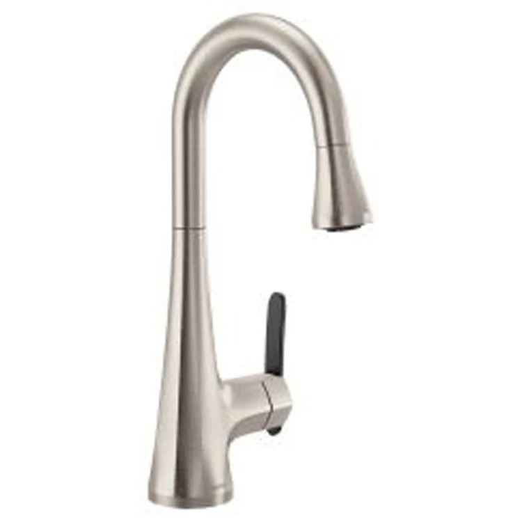 Bar Faucet Sinema 1 Lever ADA Matte Black Pull Down 1.5 Gallons per Minute - Frankwebs