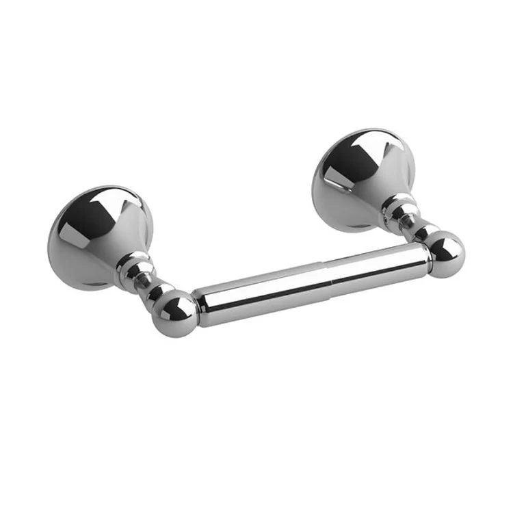 Toilet Paper Holder Momenti Chrome Zinc 8-3/8L Inch 4-1/4 Inch Wall Mount - Frankwebs