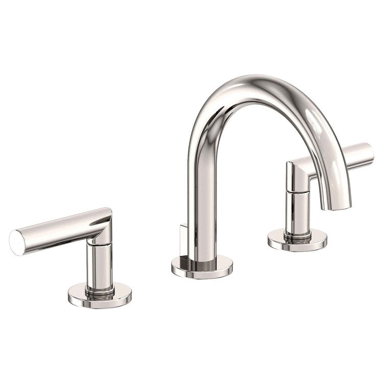 Lavatory Faucet Pavani Widespread 8 to 20 Inch Spread 2 Lever ADA Aged Brass 1.2 Gallons per Minute Brass Spout Height 3-1/8 Inch - Frankwebs
