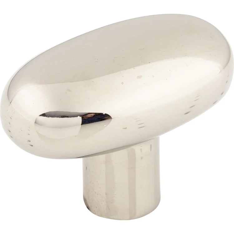 Knob Aspen II Oval Polished Nickel Bronze 2 x 1-1/8 x 2 Inch 2 Inch - Frankwebs