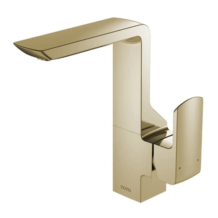 Lavatory Faucet GR Deck Mount 1 Lever ADA CALGreen/WaterSense Polished French Gold 1.2 Gallons per Minute - Frankwebs