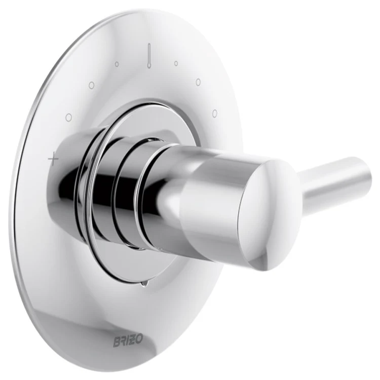 Thermostatic Trim Odin Sensori Valve 1 Less Handle Chrome ADA for Requires R6600-WS Valve Rough Escutcheon and RP72604 Extension Kit Brass - Frankwebs