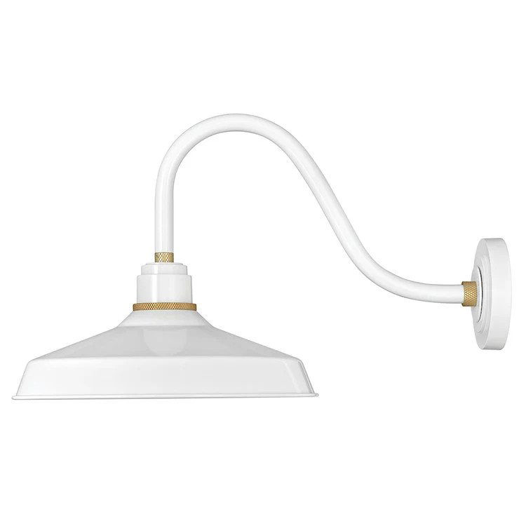 Foundry Single-Light Large Outdoor Wall Sconce - Frankwebs