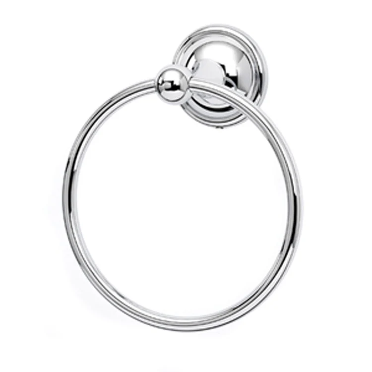 Towel Ring Yale Bath 6 Inch Polished Chrome Brass 3-1/8 Inch - Frankwebs