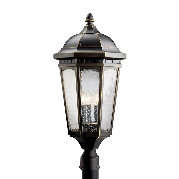 Courtyard Three-Light Outdoor Post Lantern - Frankwebs