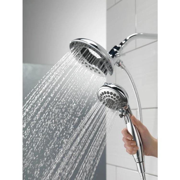 In2ition Two-in-One Five-Function Integrated Shower Head/Handshower - Frankwebs