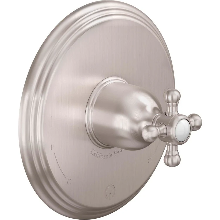 Pressure Balance Valve Trim Del Mar Dual 1 Cross French Gold - Frankwebs