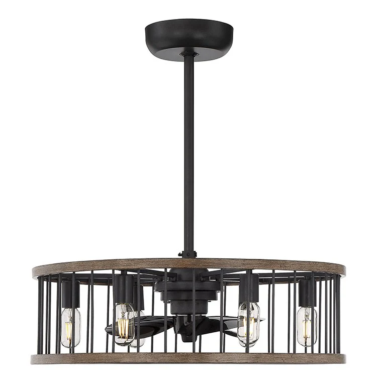 Kona Eight-Light Fan D'Lier - Frankwebs