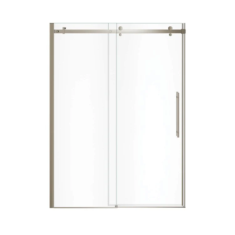 Shower Door Vela Sliding 59L x 78-3/4H Inch Chrome Clear 5/16 Inch 56-1/2 to 59x78-3/4 Inch - Frankwebs
