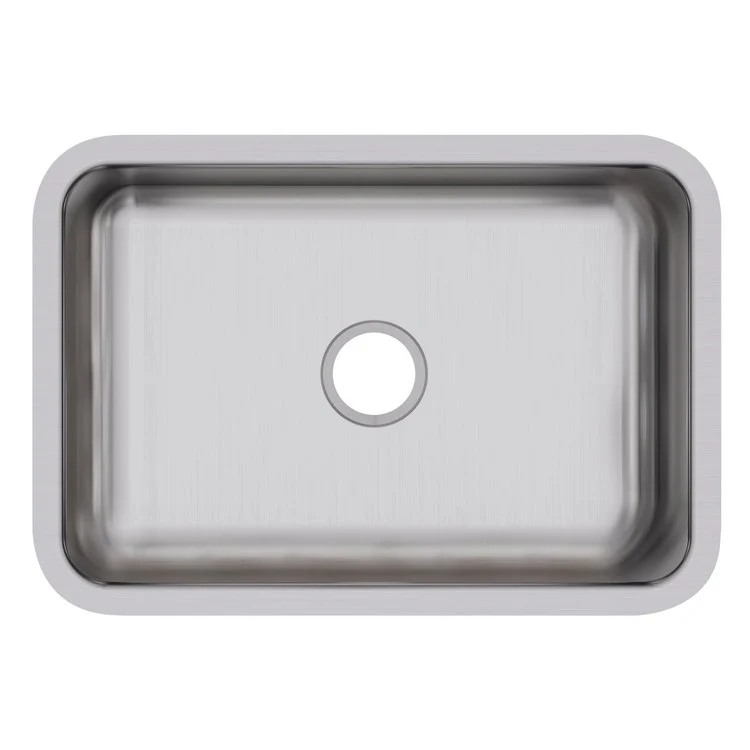 Kitchen Sink Dayton 26.5 x 18.5 Inch Single Bowl Soft Satin Undermount - Frankwebs