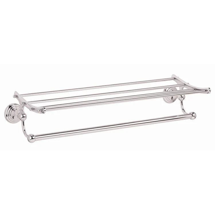 Towel Rack Embassy Bath Embassy Polished Chrome 24 Inch Brass 9-3/8 Inch Concealed Wall Mount - Frankwebs
