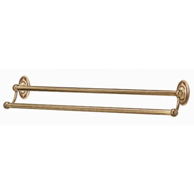 Towel Bar Classic Traditional Bath 30 Inch Double Antique English Brass 5-5/8 Inch - Frankwebs