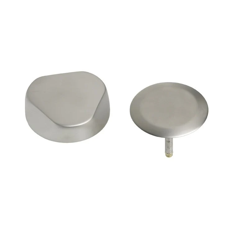 Waste and Overflow Trim Turn Control with Metal Handle Polished Chrome 3-1/2 Inch Brass 3-1/2 Inch - Frankwebs