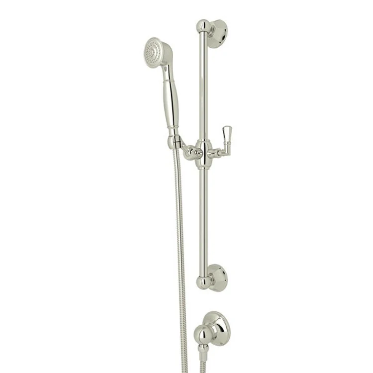 Handshower Set Palladian Italian Brass 1 Function 1.8 Gallons per Minute 23-13/16 Inch Brass Slide Bar - Frankwebs