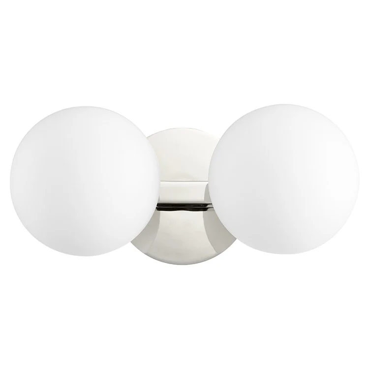 Globe Two-Light Bathroom Vanity Fixture - Frankwebs