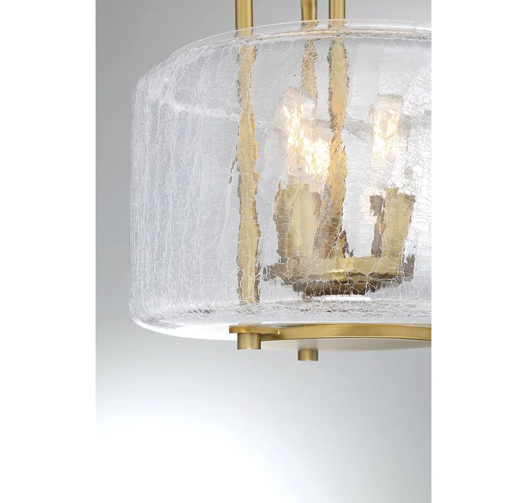 Avalon Three-Light Semi-Flush Mount Ceiling Fixture - Frankwebs