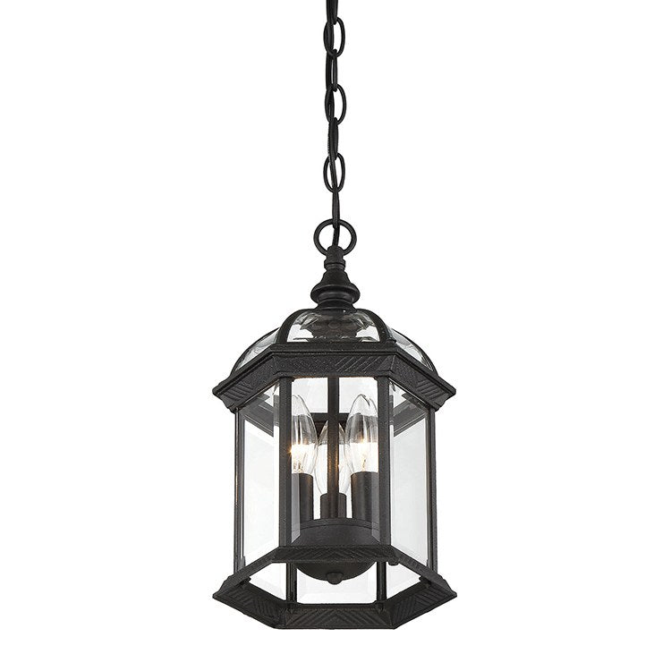 Kensington Three-Light Outdoor Hanging Lantern - Frankwebs