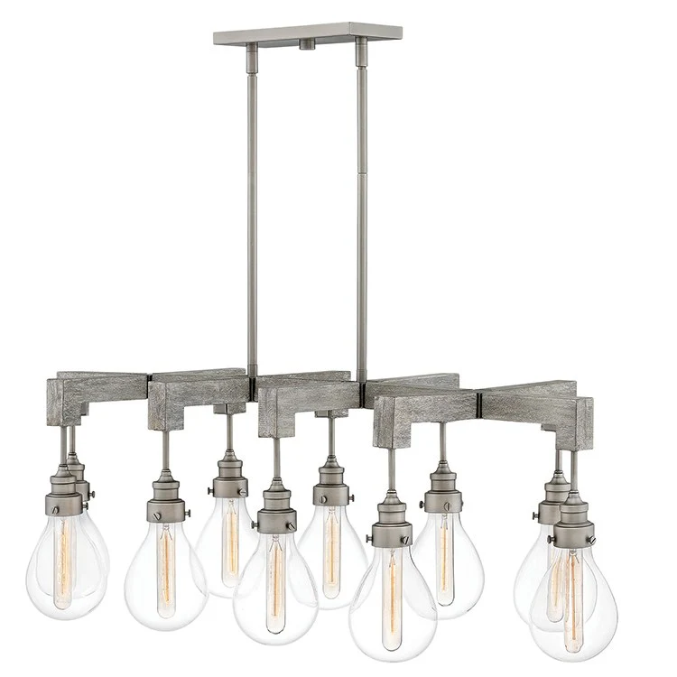Denton Ten-Light Linear Chandelier - Frankwebs