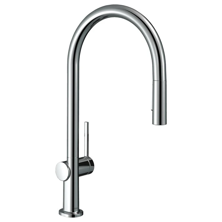 Kitchen Faucet Talis N sBox 1 Lever ADA Chrome Pull Down 2 Function 360 Degree Swivel 1 Hole 1.75 Gallons per Minute - Frankwebs