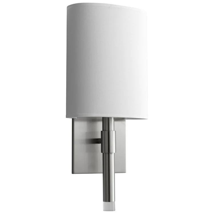 Beacon Single-Light Wall Sconce - Satin Nickel - Frankwebs