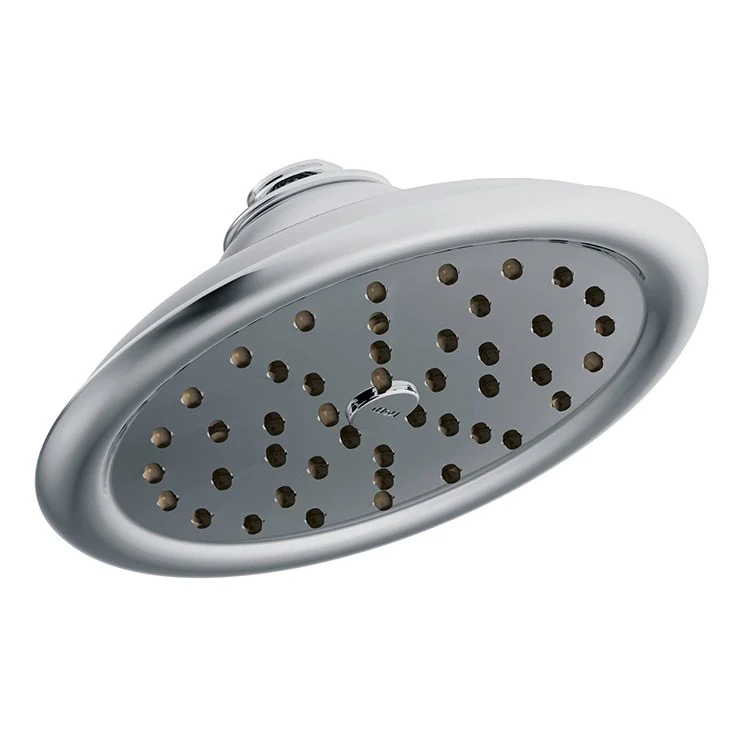 Showerhead ExactTemp 1 Function Eco-Performance Wrought Iron 7 Inch 1.75 Gallons per Minute Rainshower Full Spray with Immersion Rainshower Technology - Frankwebs