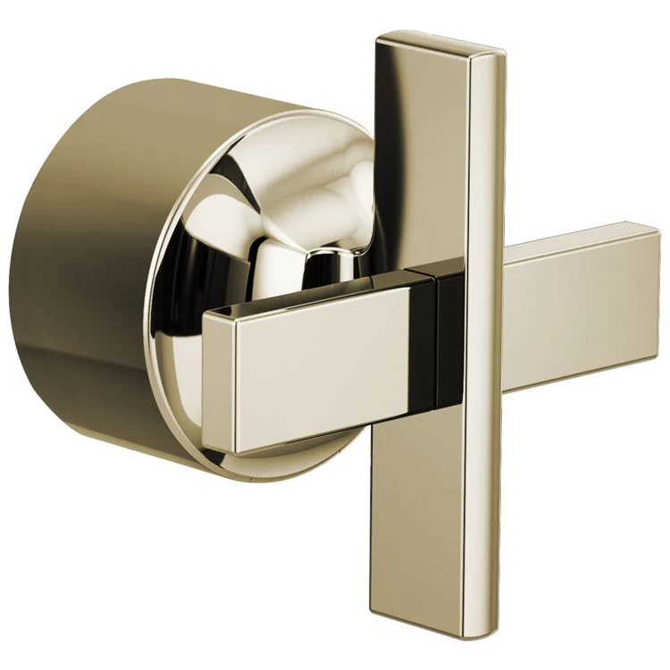 Handle Kit Levoir Zinc 1 Cross ADA Brilliance Polished Nickel for Sensori Thermostatic Valve Trim 2-29/32 Inch - Frankwebs
