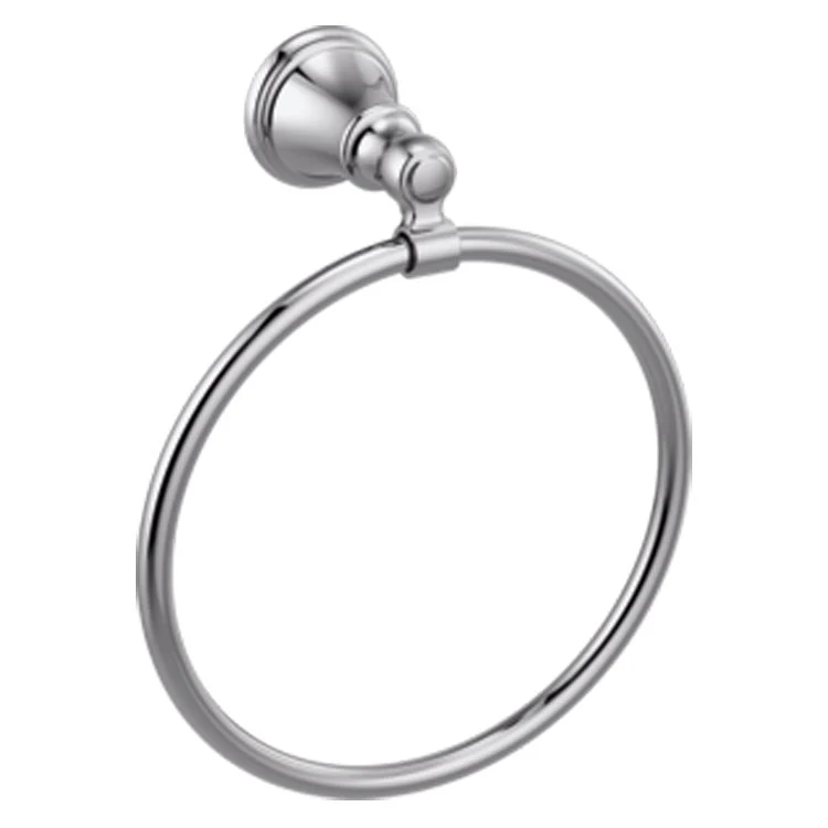 Towel Ring Woodhurst 6-1/3 Inch Round Closed Chrome Metal 2-7/8 Inch - Frankwebs