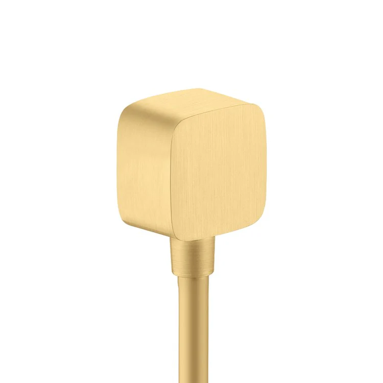 Wall Outlet ShowerSolutions SoftCube with Check Valves Brushed Black Chrome - Frankwebs