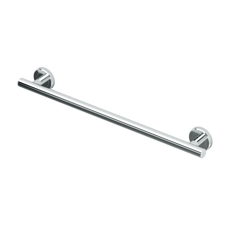Grab Bar Latitude II 18 Inch Grip Bar Satin Nickel Wall Mount Stainless Stee ADA - Frankwebs