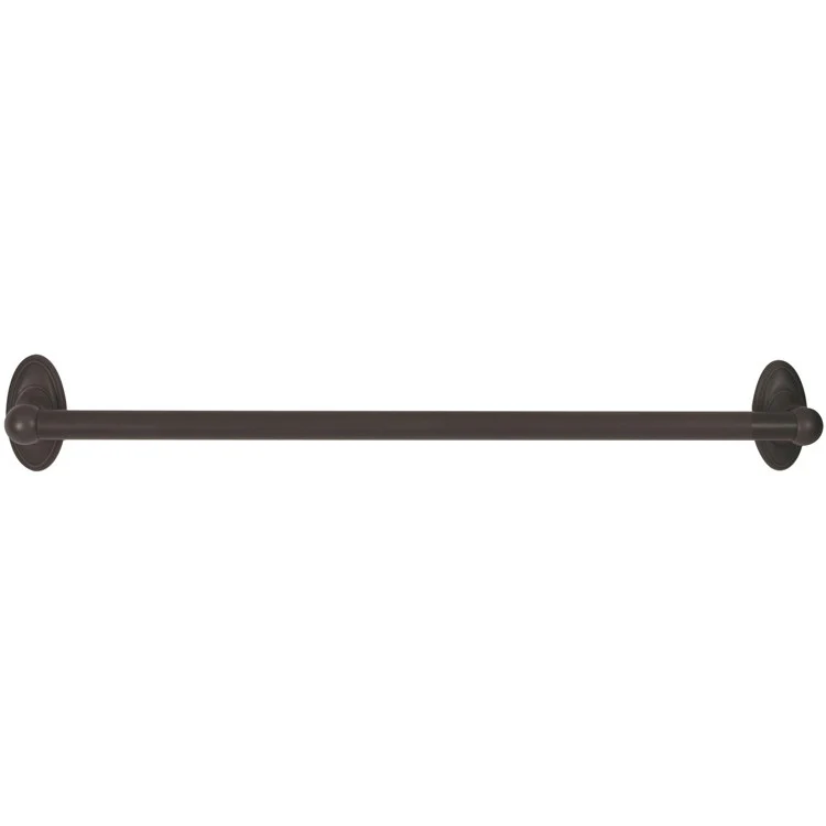 Towel Bar Classic Traditional Bath 24 Inch Chocolate Bronze Brass 3-1/4 Inch - Frankwebs