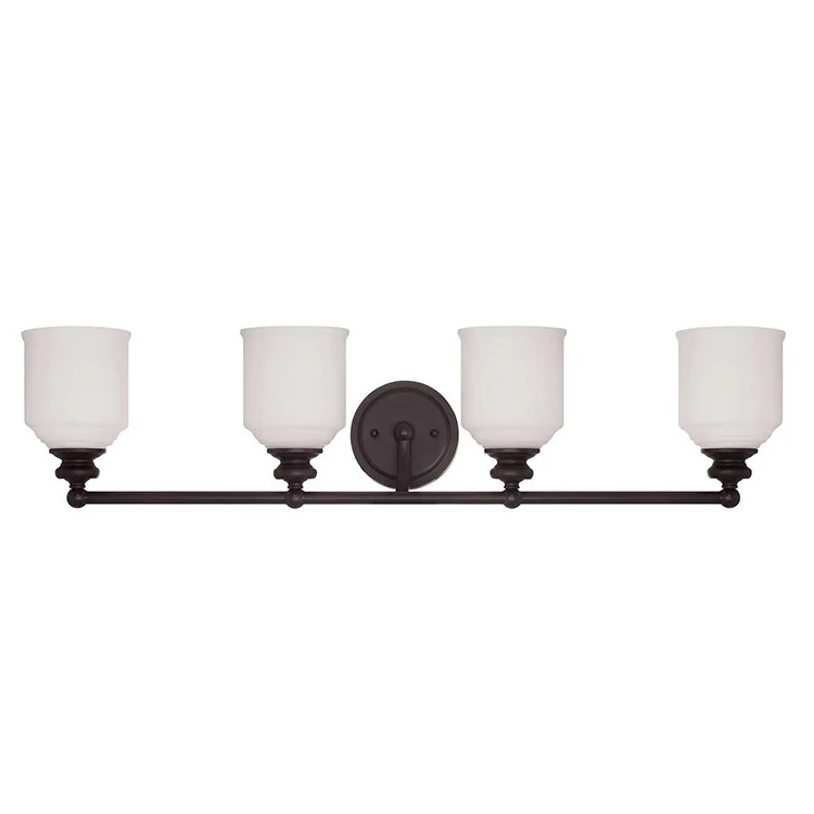 Melrose Four-Light Bathroom Vanity Fixture - Frankwebs