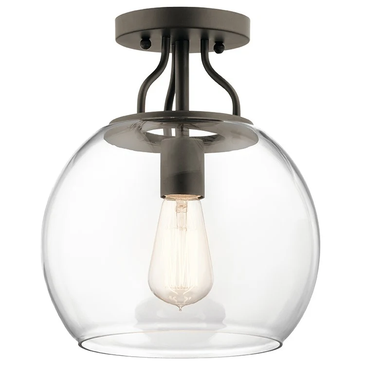 Harmony Single-Light Semi-Flush Mount Ceiling Fixture - Frankwebs