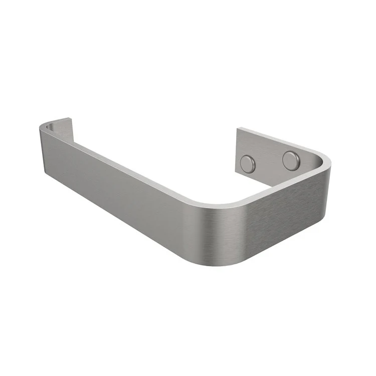 Toilet Paper Holder Odile Suite Brushed Chrome Aluminum 3-1/2 Inch Wall Mount - Frankwebs