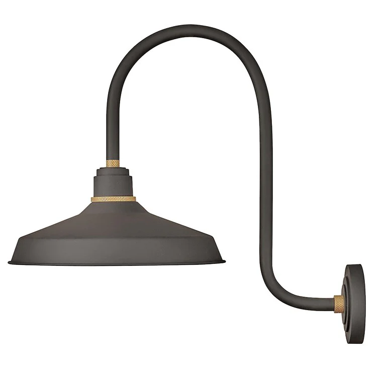 Foundry Single-Light Large Outdoor Wall Sconce - Frankwebs