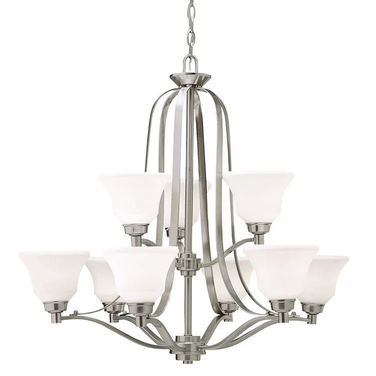 Langford Nine-Light Two-Tier Chandelier - Frankwebs