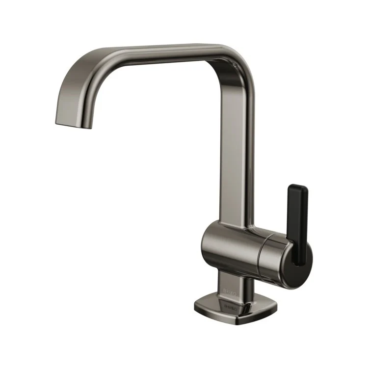 Lavatory Faucet Allaria 1 Lever ADA WaterSense Matte Black 1.2 Gallons per Minute - Frankwebs