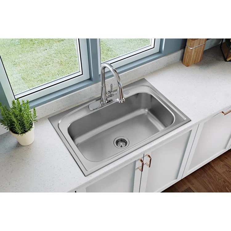 Everyday Single Handle Pull Down Kitchen Faucet with Lever Handle - Frankwebs