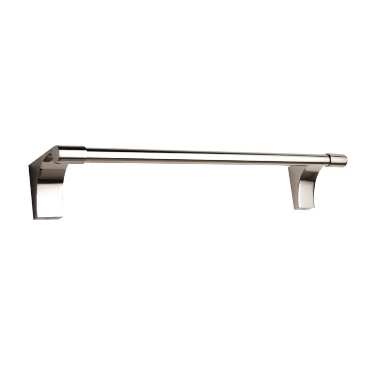 Towel Bar Luna 12 Inch Unlacquered Brass 2-3/4 Inch - Frankwebs