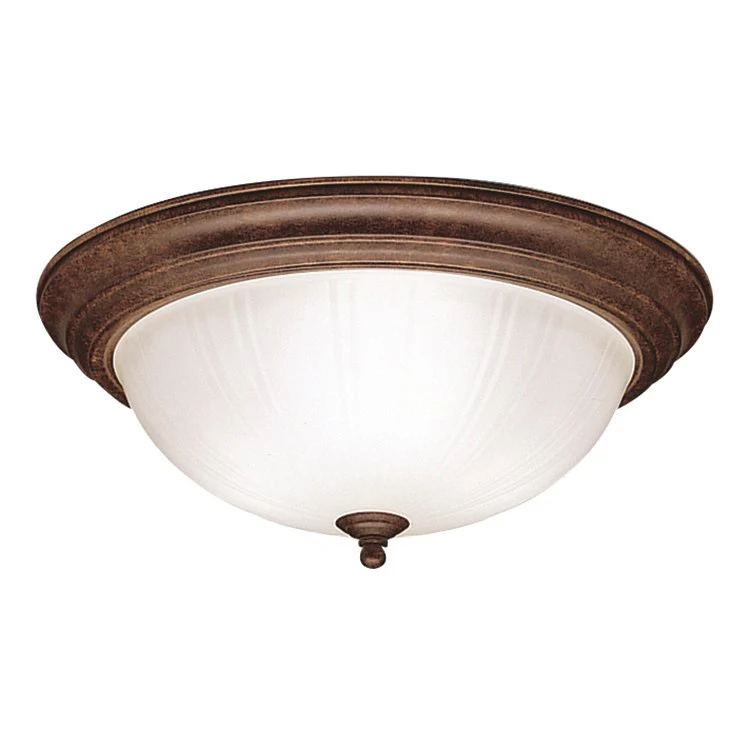 Three-Light Flush Mount Ceiling Fixture - Frankwebs