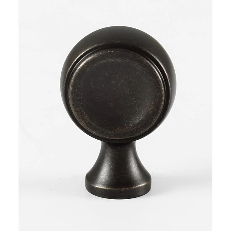 Knob Royale Round Satin Nickel Brass 7/8 Inch 1-1/8 Inch 1/2 Inch - Frankwebs