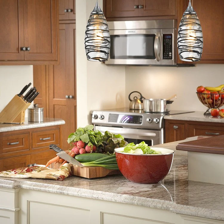 Twister Single-Light Pendant with Recessed Light Kit - Frankwebs