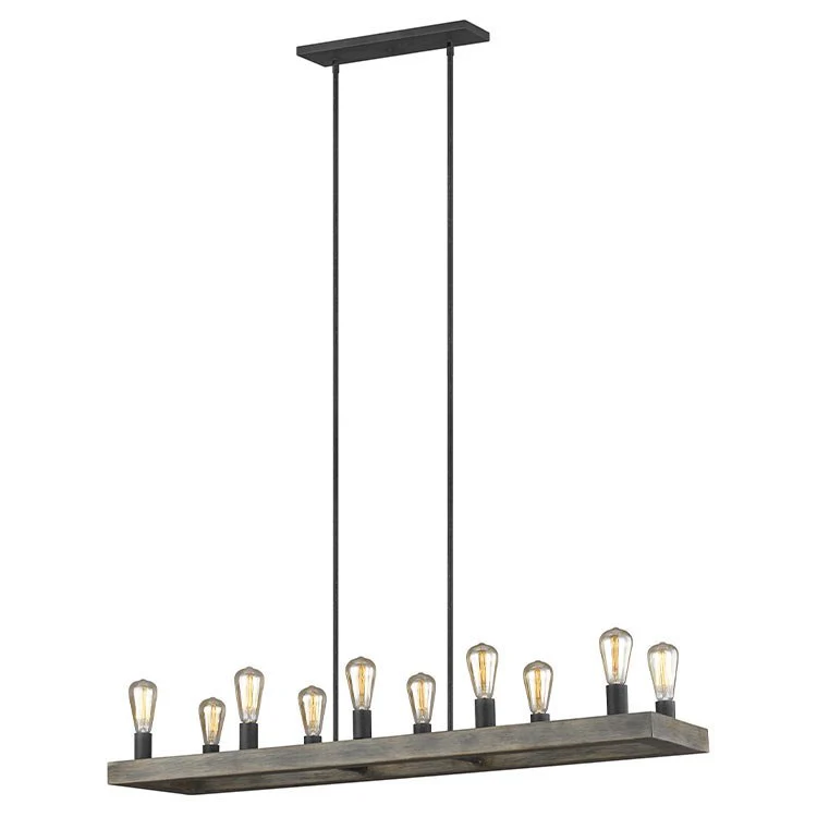 Avenir Ten-Light Linear Chandelier - Frankwebs