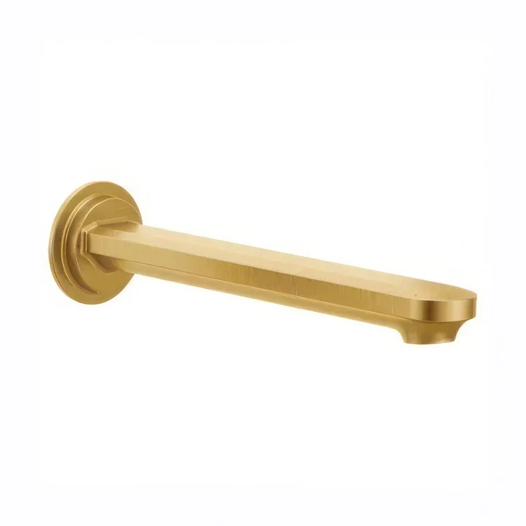 Tub Spout Greenfield Non-Diverter Matte Black 7-3/8 Inch Metal - Frankwebs