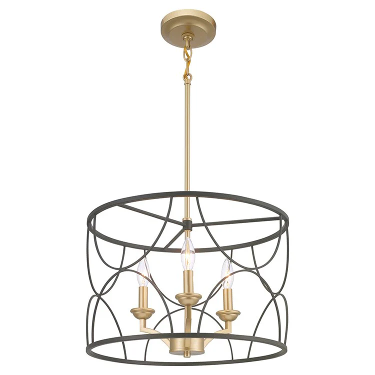 Landree Three-Light Chandelier - Frankwebs