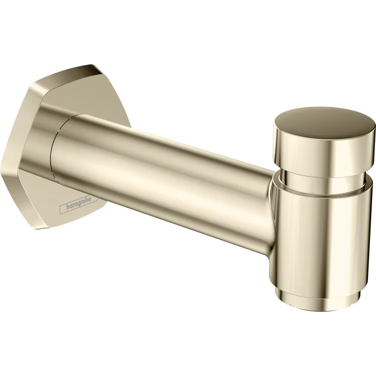 Tub Spout Locarno Integrated with Diverter Brushed Gold Optic 6-1/2 Inch 5.81 Gallons per Minute Brass - Frankwebs