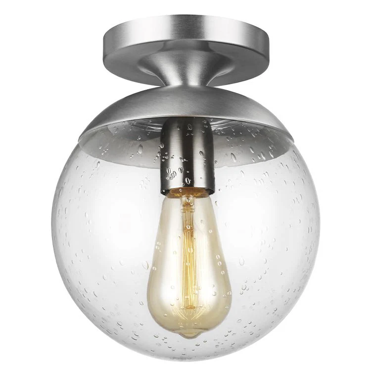 Leo Single-Light Semi-Flush Mount Wall/Ceiling Fixture - Frankwebs