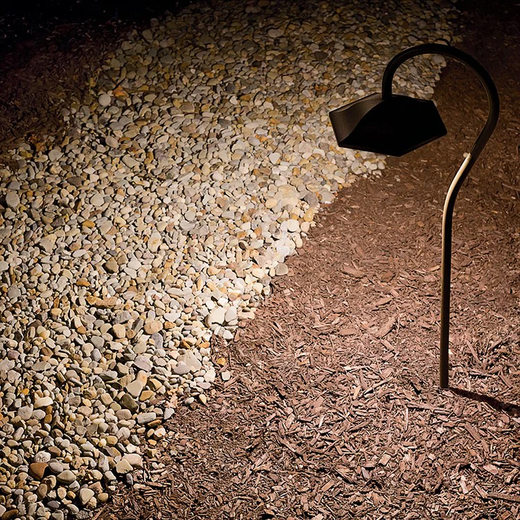 Shepherd's Crook 3000K Pure White LED Path Light - Frankwebs