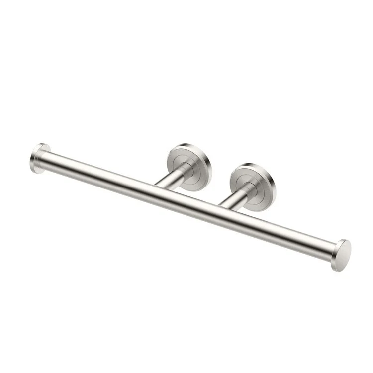 Toilet Paper Holder Latitude II Double Holder Chrome Metal Wall Mount - Frankwebs